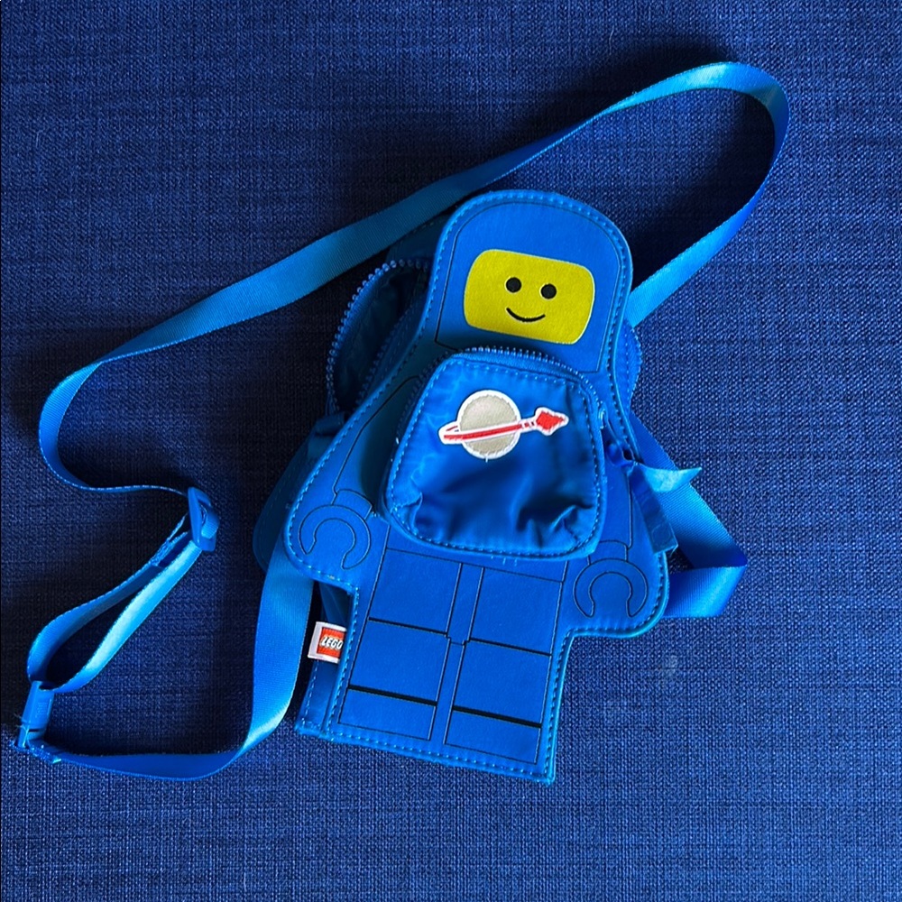 Lego Blue and Yellow Space Adventure Bag